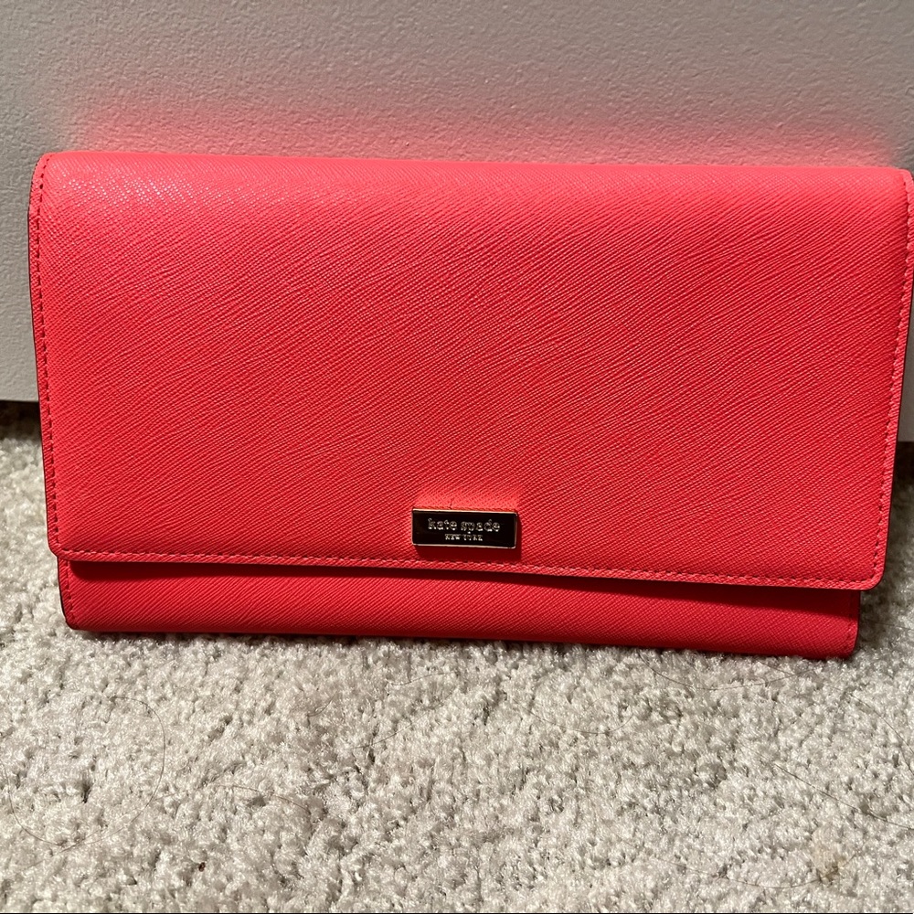 Kate Spade wallet - hot pink